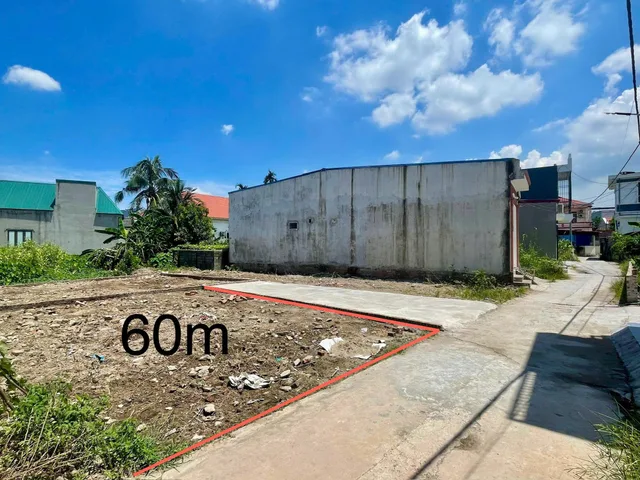 Bán đất 60.3m² ngang 6,63m giá 1.19 tỷ tại Lê Lợi An Dương. liên hệ 0362558882