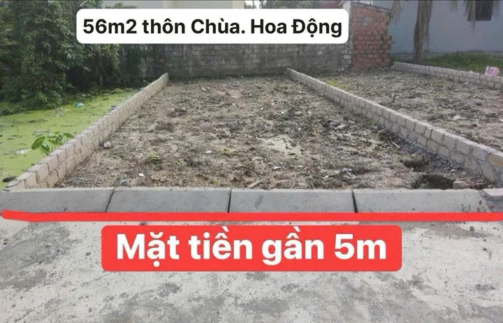 25/20/2025.Bán đất 56.5m² ngang 4,74m giá 1.4xtỷ tại  Hoa Động Thuỷ Nguyên. liên hệ 0362558882
