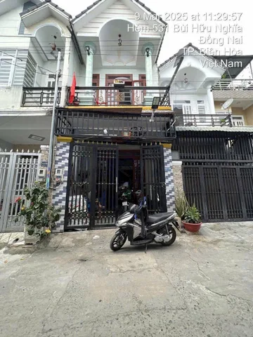 Nhà Gốc 1trệt 1 lầu 2mặt tiền gần cổng sao pouchen phường Hoá An .Chỉ : 1Tỷ750