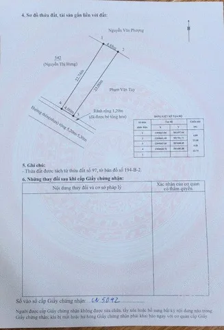 Bán đất 102m² ngang 4m đường nhựa 7m. giá 1.68 tỷ Xã An Trường. liên hệ 0362558882