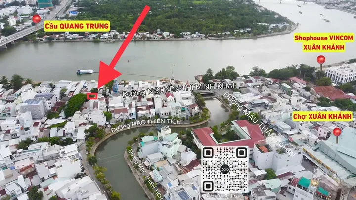 👉9,5 tỷ - MẶT TIỀN NGUYỄN THỊ MINH KHAI (BẾN NINH KIỀU nối dài)