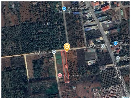 Bán đất 1690m² có sẵn 50m² thổ cư ngang 15m giá 8.6 tỷ tại Phường Tân An