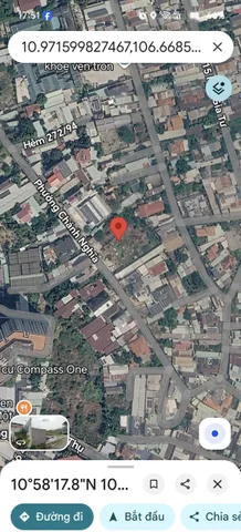 Bán đất 1582m² giá 35 tỷ Phường Thủ Dầu Một