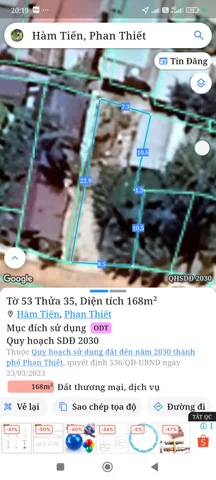 Bán đất 168m² Phường Mũi Né