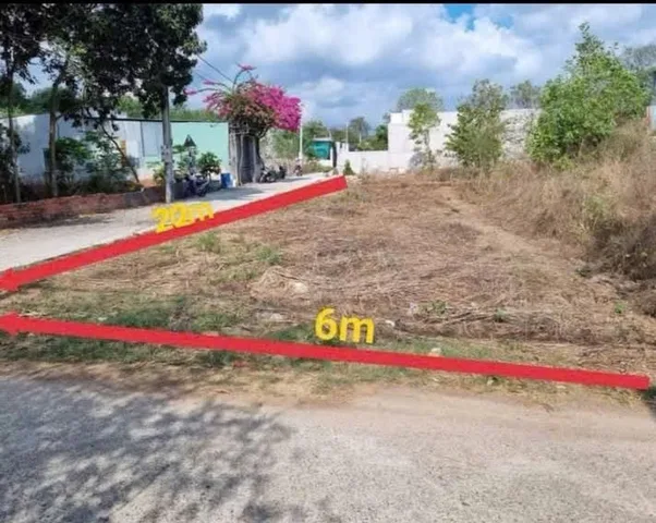 Bán đất 131.3m² ngang 6m giá 1.4 tỷ Phường Tân Thành
