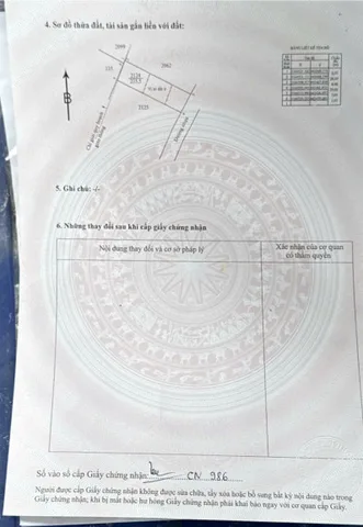 Bán đất 235,5m² ngang 6,08m giá 1.78 tỷ Phường Tam Long