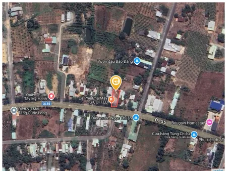 Bán đất 477.6m² ngang 10,5m giá 3.6 tỷ Xã Xuyên Mộc