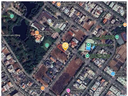 Bán đất 432.3m² giá 56.4 tỷ Phường Phú Lợi