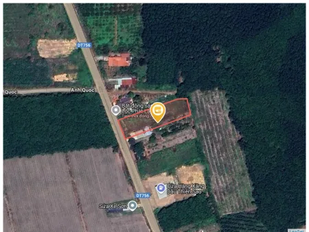 Bán đất 3201m² ngang 30m giá 7.8 tỷ Xã Nha Bích