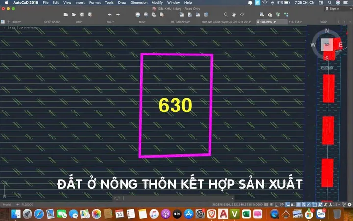 1279m2 đất 2 mặt tiền xã Nhuận Đức, Củ Chi giá 4,3 tỷ