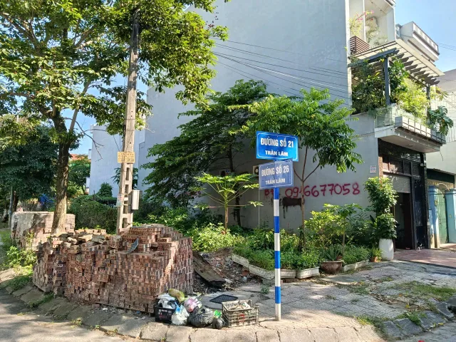 Bán đất Lô góc 108m² ngang 6.2m giá 7.5 tỷ Phường Trần Lãm