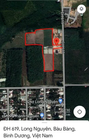 Bán đất 32311 m² ngang 31m giá 32 tỷ Phường Long Nguyên có skc làm Xưởng.