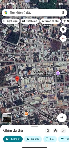 Mt kinh doanh Nguyễn Đức Thuận-Hiệp Thành (phường Phú Lợi-TP.HCM) đối diện ngay cổng vào KDC Hiệp Thành 1 vị trí đẹp hiếm giá êm