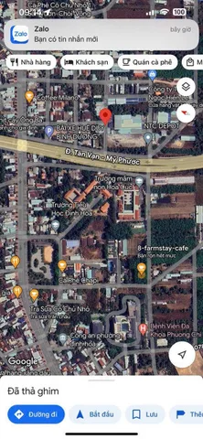Đất Định Hoà (phường Chánh Hiệp-TP.HCM) gần ngay ngã tư Trần Ngọc Lên,sát bên Mỹ Phước Tân Vạn đường oto thông giá êm
