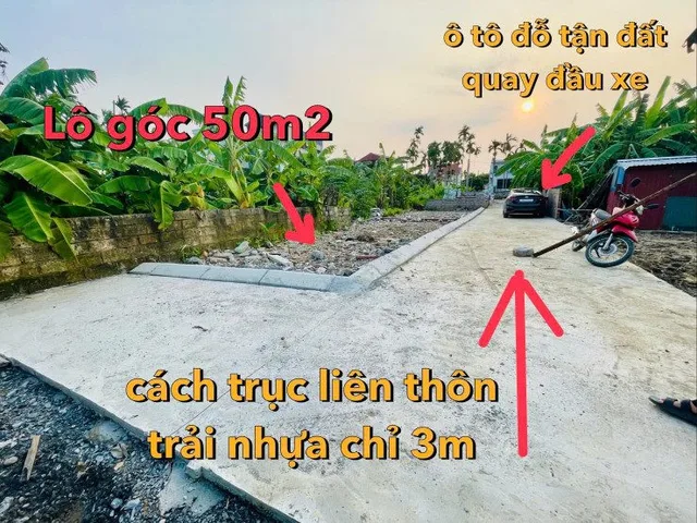 Bán đất 50m² ngang 4,63m giá 1.25 tỷ Phường Thiên Hương (Lâm Động cũ) .l/h:076.231.9990! E Thúy