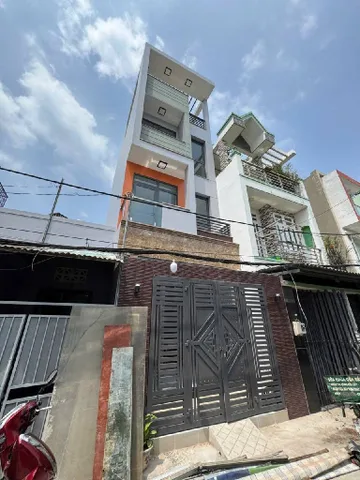 Bán nhà 4 Tầng, Hẻm ôtô, DT: 60m² full thổ cư ngang 4m giá 6 tỷ tại Phường Bình Hưng Hoà B Quận Bình Tân
