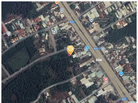 Bán đất 127.5m² ngang 6,5m giá 1 tỷ Xã Long Phước