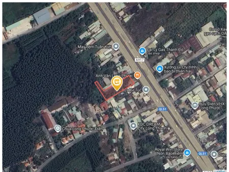 Bán đất 2138m² ngang 20m giá 30 tỷ Xã Long Phước