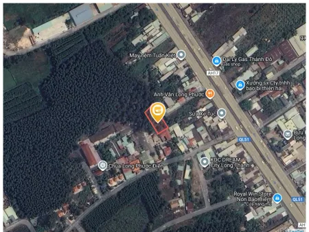 Bán đất 688.9m² ngang 10m giá 688.92 triệu Xã Long Phước