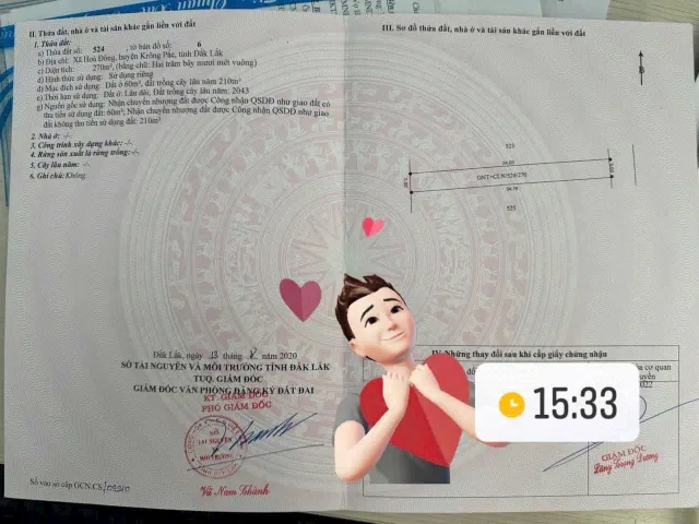 Bán đất 261.5m² ngang 5m giá 680 triệu Tại Buôn Tara .Hoà Đông View Hồ