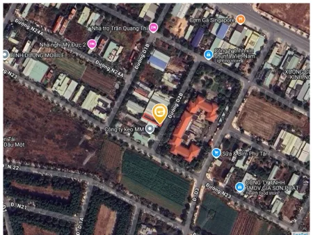 Bán đất 190.3m² giá 4.99 tỷ Phường Bình Dương