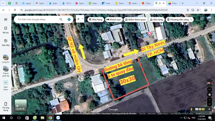 Bán đất 1000m² ngang 30m giá 750 triệu Xã Đông Thành