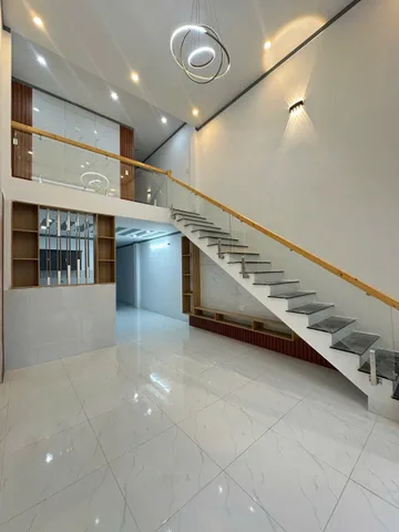 nhà cấp 4 gác lửng mới xây song 92 m full thổ Chỉ 1Tỷ650