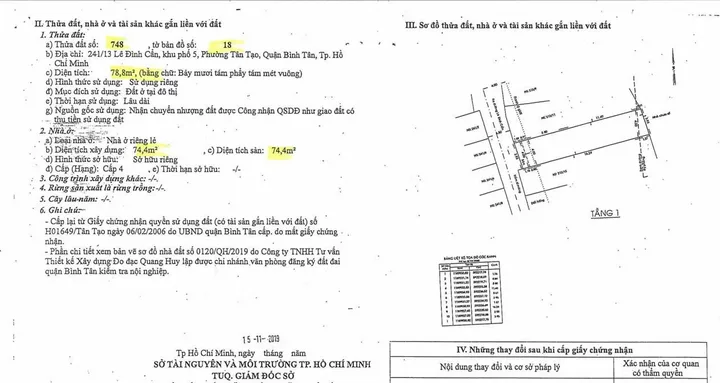 NHÀ PHỐ HẺM 4M – LÊ ĐÌNH CẨN – CHỈ 41 TRIỆU/m²