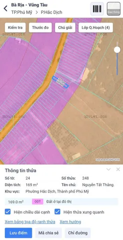 Bán đất 170m² ngang 5m giá 1.35 tỷ Phường Tân Thành