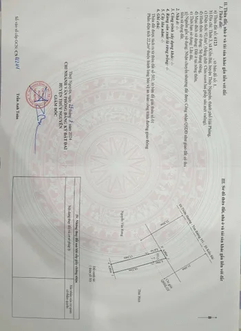 Bán 92,6 m kiền bái , mặt đường liên xã . Giá êm nhất thị trường . L/h:076.231.9990 e Thuý