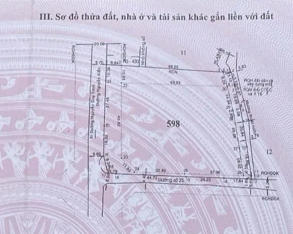 Bán đất 5817,7m² giá 186 tỷ Phường Tăng Nhơn Phú