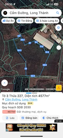Bán Đất 7000m2 giá 17.5 tỷ tại Xã Xuân Đường Đồng Nai