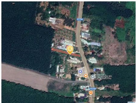 Bán đất 453.2m² ngang 5m giá 800 triệu Xã Nha Bích
