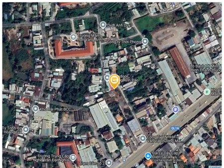 Bán đất 122.4m² ngang 7m giá 7.5 tỷ Xã Bình Chánh