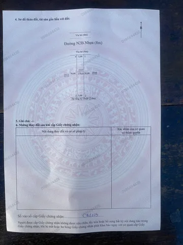 Bán đất 300m² ngang 10m giá 3.7 tỷ Phường Vĩnh Tân