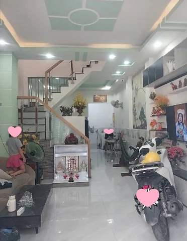 Bán nhà 2 tầng mới đẹp - 45m2 (4x12) - Hẻm xe hơi thông - gần TH Kim Đồng - chỉ hơn 4 tỷ HCM