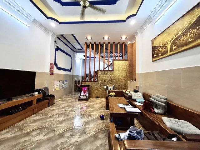 Bán nhà đẹp 5 tầng, 64m2 (5x14), Hẻm xe hơi, gần Nguyễn Thị Tú, HL80 hơn 4 tỷ HCM