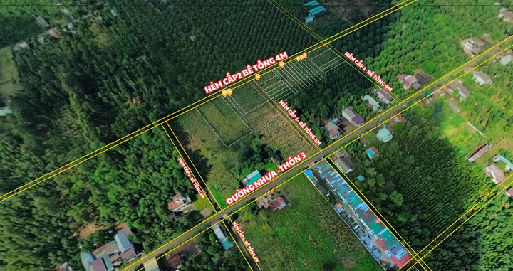 Bán đất 159.8m² ngang 5m giá 590 triệu Xã Quảng Phú 
📍 Vị trí: Thôn 3, Xã Cư Suê