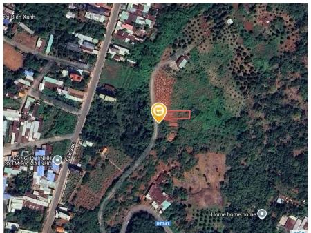 Bán đất 500m² ngang 10m giá 305 triệu Phường Phước Long