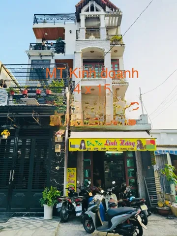 Mặt Tiền Đường - Nhà 4 Tầng - giá 7.1 tỷ Phường BHHA, Bình Tân.
