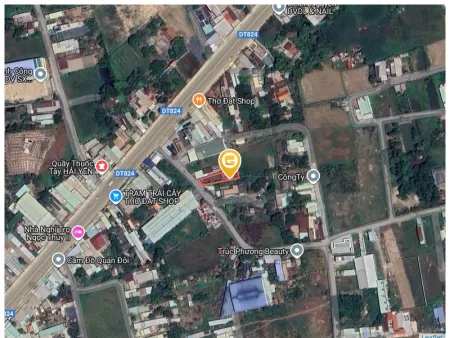 Bán đất 348.6m² ngang 7m giá 3.2 tỷ Xã Mỹ Hạnh