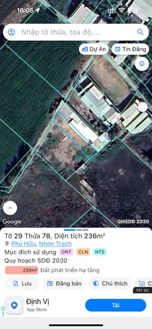 Bán đất 236m² ngang 7m giá 2 tỷ Xã Đại Phước