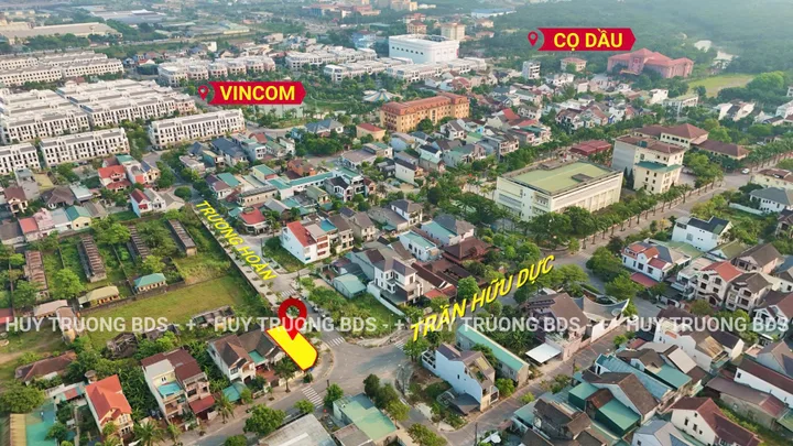 Góc 2 mặt tiền trần hữu dực nở hậu sát vincom nam đông hà