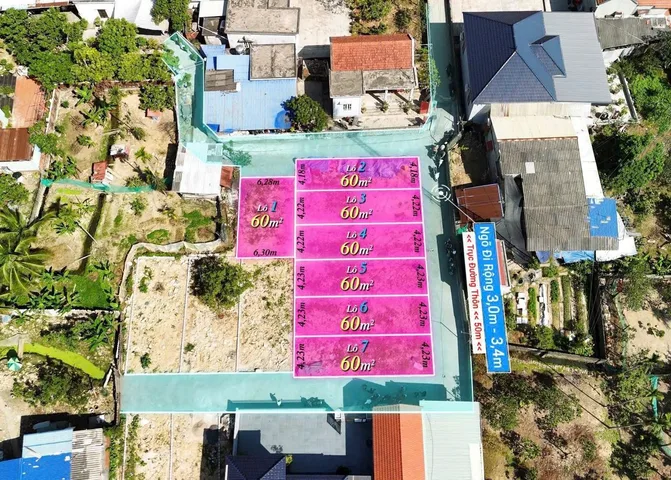 Bán đất 60.4m² ngang 6,28m giá 590 triệu Phường Lê Ích Mộc( Mỹ Đồng) liên hệ 0362558882