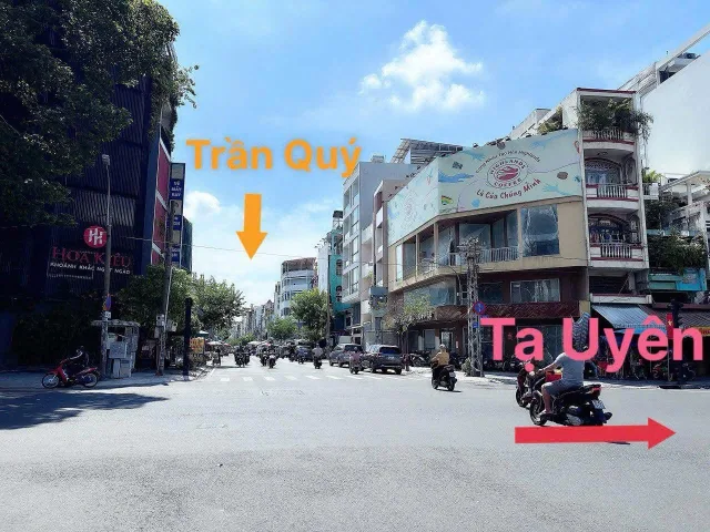 MTKD Trần Quý - Tạ Uyên  Q11 . DT :  5 x 27m ( 121m2) ,  1 lầu ,  giá 30 tỷ   0906691628