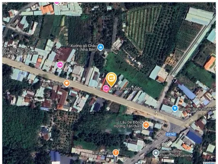 Bán đất 599.9m² giá 9.2 tỷ Phường Tân Uyên