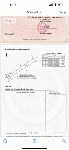 Bán đất 1295m² ngang 7m giá 10 tỷ Xã Long Phước