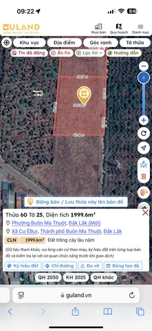 Bán đất 500m² giá 395 triệu Phường Buôn Ma Thuột