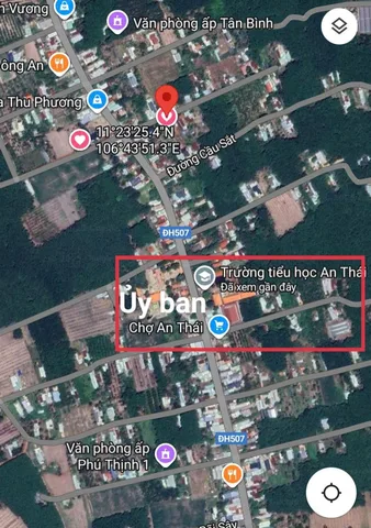 Bán đất 2150m² ngang 31m giá 720 triệu Xã Phước Thành