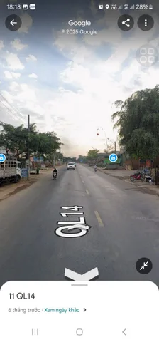 Bán đất 400m² có sẵn 200m² thổ cư ngang 5m giá 2.5 tỷ tại Đường Quốc lộ 14 Xã Hòa Phú